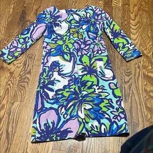 Lilly Pulitzer Charlene Floral Dress size XS